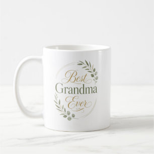 Beste oma ooit verjaardag botanisch koffiemok