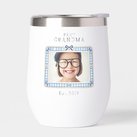 Beste oma op maat gemaakte datum 3 foto cute prepp (Links)