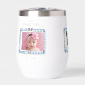 Beste oma op maat gemaakte datum 3 foto cute prepp (Voorkant)