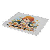 Beste oma over de hele wereld snijplank (Hoek)