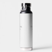 Beste oma sinds aangepaste datum minimalistisch el waterfles (Rechts)