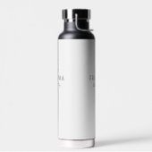 Beste oma sinds aangepaste datum minimalistisch el waterfles (Links)