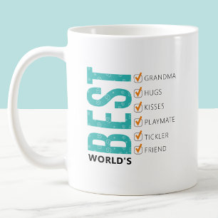 Beste Oma ter Wereld Aanpasbare Checklist Koffiemok