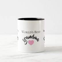 Beste Oma Ter Wereld Schattig Hart Wit Elegant