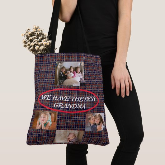 Beste oma tote bag (Dichtbij)