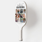 Beste Oma van de Wereld | Fotocollage Pickleball Paddle (Links)