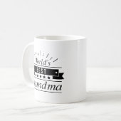 Beste oma van de wereld koffiemok (Voorkant links)
