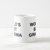 Beste oma van de wereld koffiemok (Center)