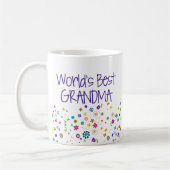 Beste oma van de wereld koffiemok (Links)