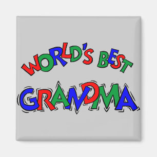 Beste oma van de wereld magneet