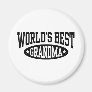 Beste oma van de wereld magneet