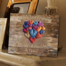 Beste oma van de wereld naam gepersonaliseerd hart