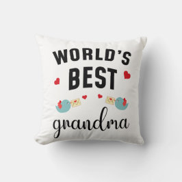 Beste Oma van de Wereld – Perfect Cadeau voor Oma Kussen