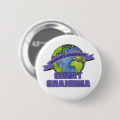 Beste Oma van de Wereld Ronde Button 5,7 Cm (Voorkant /achterkant)