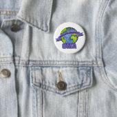Beste Oma van de Wereld Ronde Button 5,7 Cm (In situ)
