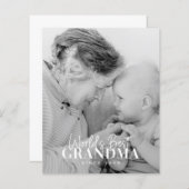 Beste oma van de wereld sinds 20XX eenvoudige foto (Voorkant / Achterkant)