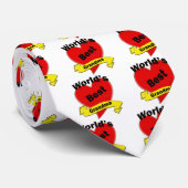 Beste oma van de wereld stropdas (Opgerold)