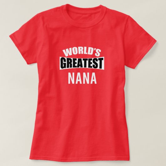 Beste oma van de wereld t-shirt (Design voorkant)