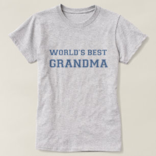 Beste oma van de wereld t-shirt