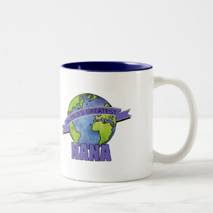 Beste Oma van de Wereld Tweekleurige Koffiemok