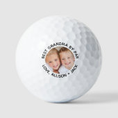 Beste oma van Par Foto Golfballen (Voorkant)