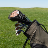 Beste Oma van Par Foto Zwart Golfheadcover (Insitu)