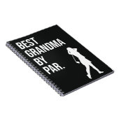 Beste Oma van Par Golfcadeaus voor haar oma Notitieboek (Rechterzijde)