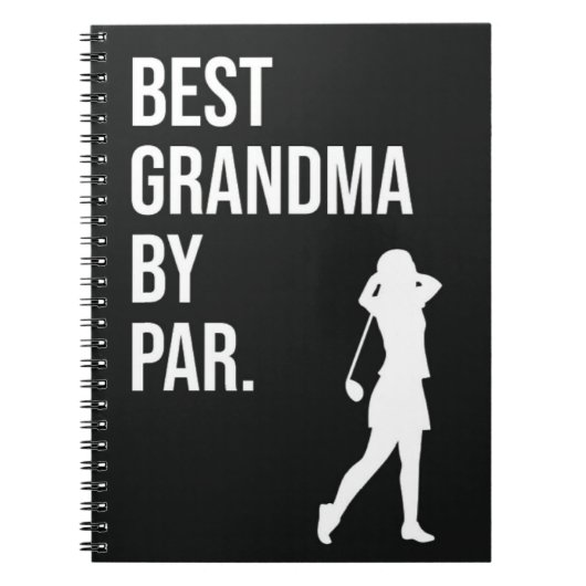 Beste Oma van Par Golfcadeaus voor haar oma Notitieboek (Voorkant)
