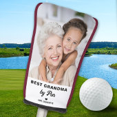 Beste oma van PAR Grootouders Gift Custom Photo Golfheadcover