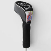 Beste Oma van par Moderne Typografie Aangepaste fo Golfheadcover (Schuin)