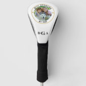BESTE OMA VAN PAR Photo Monogram Golfheadcover (Voorkant)