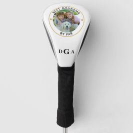 BESTE OMA VAN PAR Photo Monogram Golfheadcover