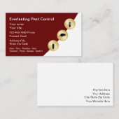 Beste ongediertebestrijding Exterminator Visitekaa Visitekaartje (Voorkant / Achterkant)