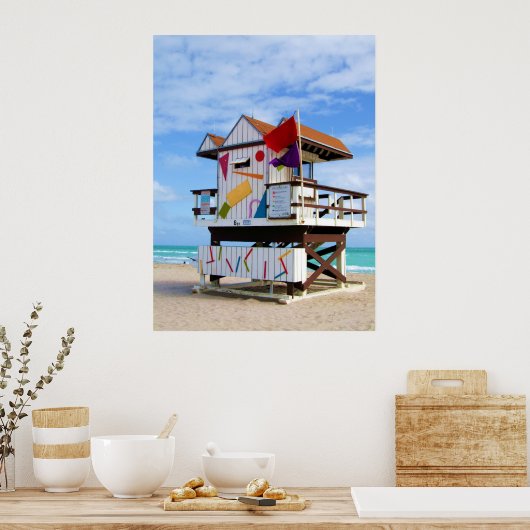 Beste onroerend goed in de stad poster (Keuken)