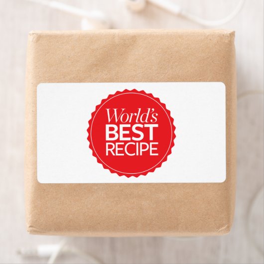 Beste Ontvanger ter wereld Etiket (Insitu)