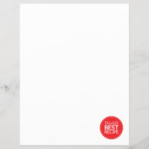 Beste Ontvanger ter wereld Flyer