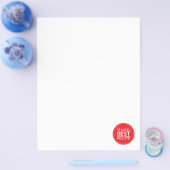 Beste Ontvanger ter wereld Flyer (Enkel)