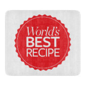 Beste Ontvanger ter wereld Snijplank (Voorkant)