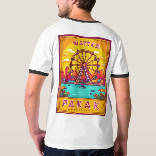 Beste ontwerp mannen t-shirt (Achterkant volledig)