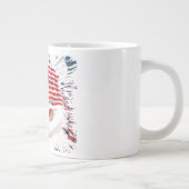 Beste ontwerp van de Amerikaanse vlag op mok 🍺 (Rechts)