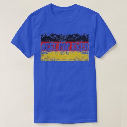 Beste ooit Duitse vlag T-shirt (Design voorkant)