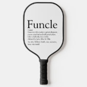 Beste ooit Funcle Oom Moderne Definitie Pickleball Paddle (Voorkant)