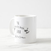 Beste ooit gepersonaliseerde Librarian ter wereld Koffiemok (Voorkant links)