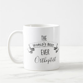 Beste ooit gepersonaliseerde orthoptist van wereld koffiemok