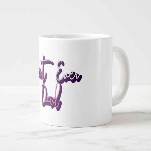 Beste ooit papa koffie Mok (Voorkant rechts)