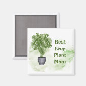 Beste ooit Plant moeder citaat kamerplant Monstera Magneet (Voorkant / Achterkant)