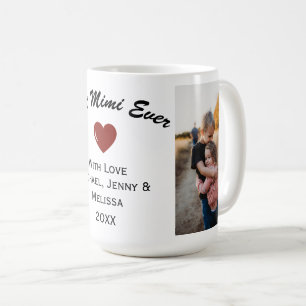 Beste ooit twee-foto grootouder koffie Mok