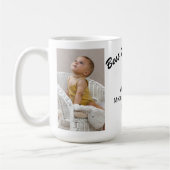 Beste ooit twee-foto grootouder koffie Mok (Links)