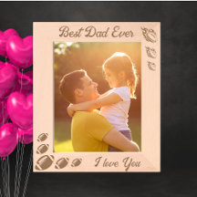 Beste ooit vader Football vaders dag cadeau laser