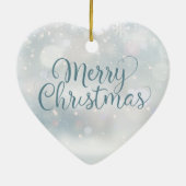 Beste ooit zus definitie Prettig Kerstfeest Keramisch Ornament (Achterkant)